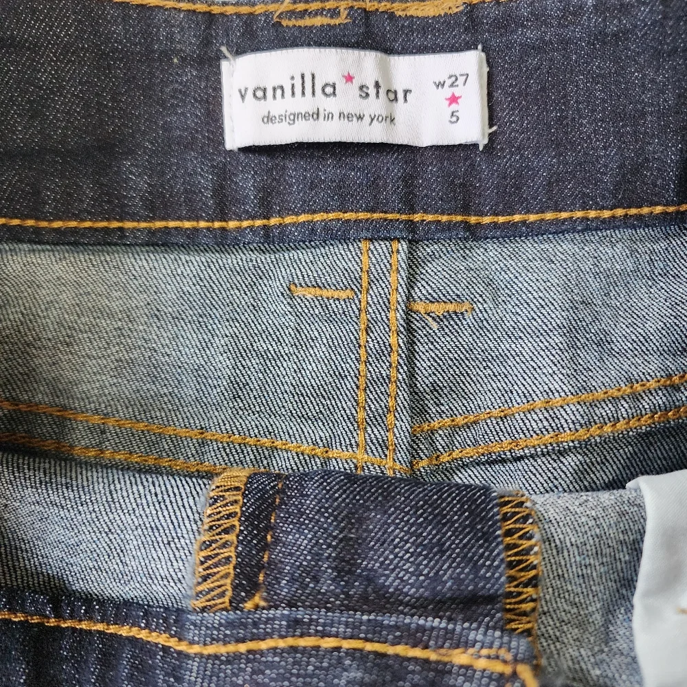 Vanilla Star Hi Waist Jean Shorts Sz 5 W27